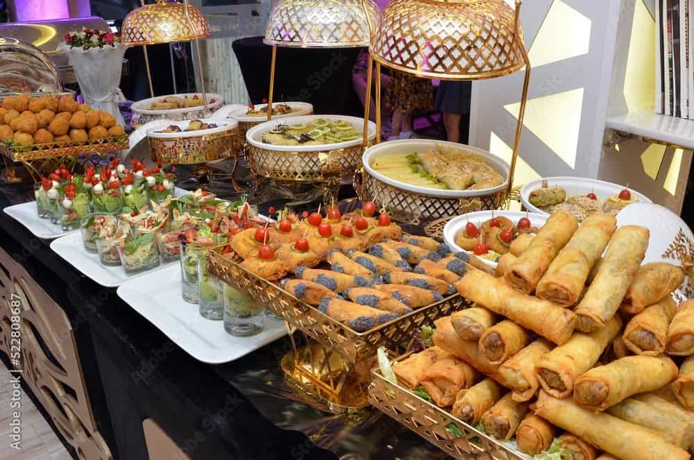 Catering y gastronomía de una boda marroquí