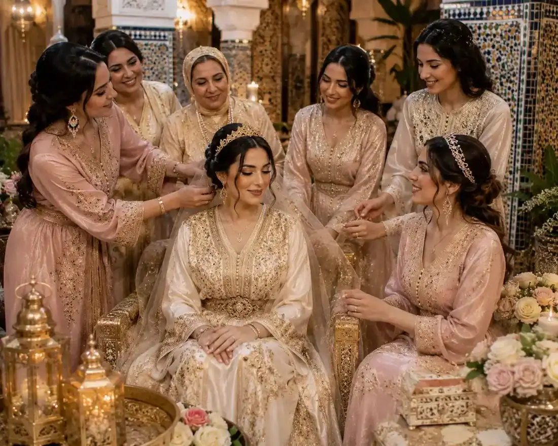 Vestidos para una novia marroquí